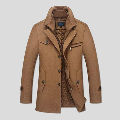 Adams Double Collar Coat