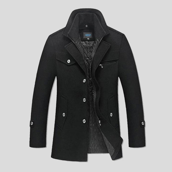 Adams Double Collar Coat