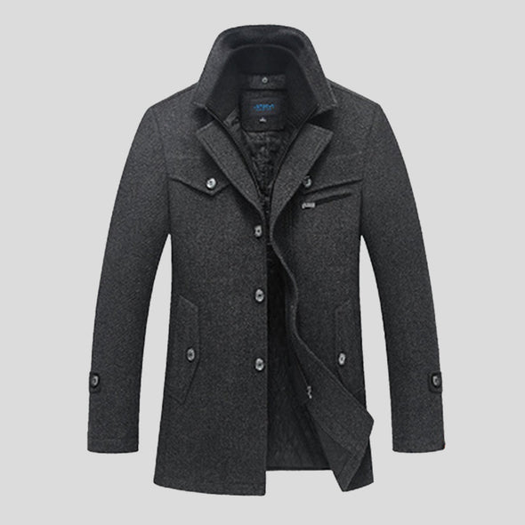 Adams Double Collar Coat