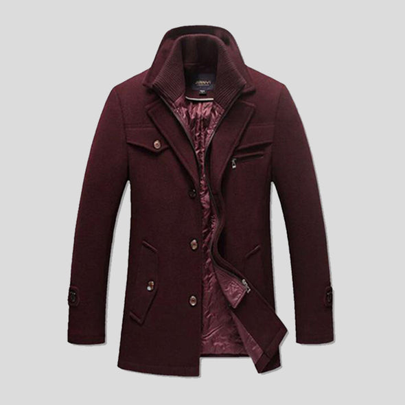 Adams Double Collar Coat