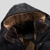 Padded Fleece Parka Coat