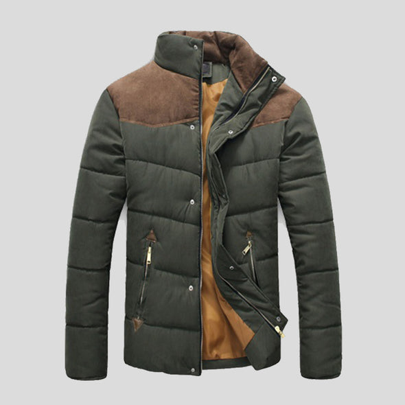 Stand Collar Puffer Jacket