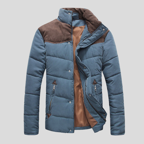 Stand Collar Puffer Jacket