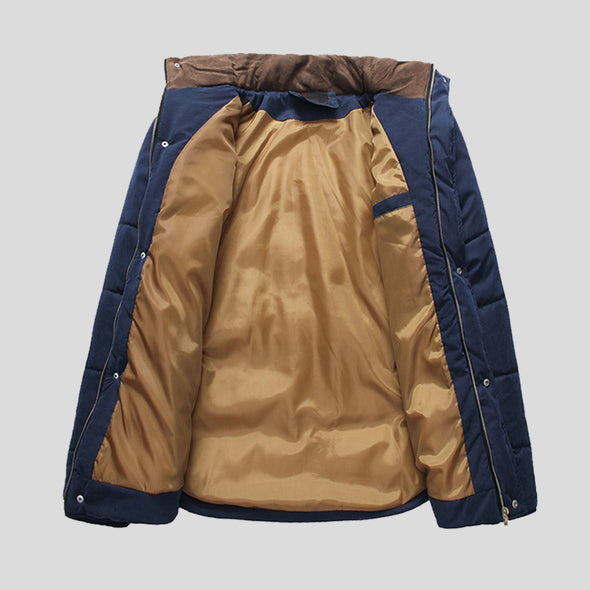 Stand Collar Puffer Jacket