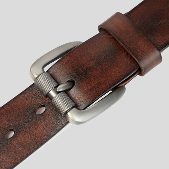 Vintage Full Grain Leather Belt