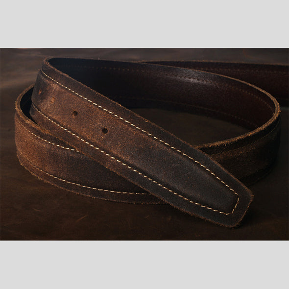 Vintage Suede Leather Belt